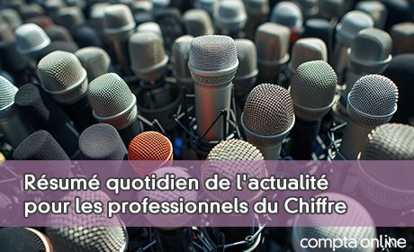 Rsum quotidien de l'actualit pour les professionnels du Chiffre