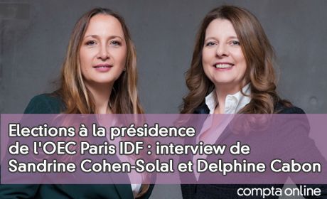 Elections la prsidence de l'OEC Paris IDF : interview de Sandrine Cohen-Solal et Delphine Cabon