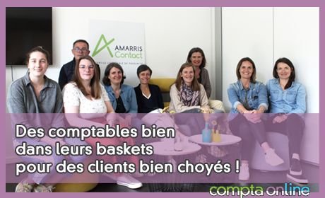 Des comptables bien dans leurs baskets pour des clients bien choys !