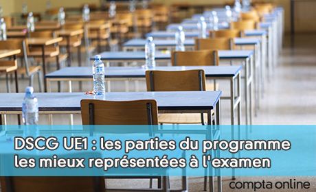 DSCG UE1 : les parties du programme les mieux reprsentes l'examen