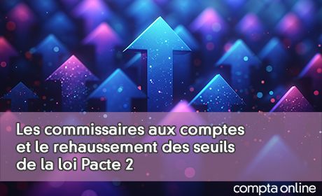 Les commissaires aux comptes et le rehaussement des seuils de la loi Pacte 2