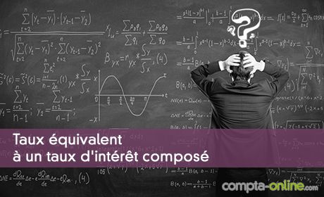 Les Taux Equivalents A Un Taux Annuel Mensuel Trimestriel Semestriel