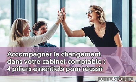 Accompagner le changement dans votre cabinet comptable : 4 piliers essentiels pour russir