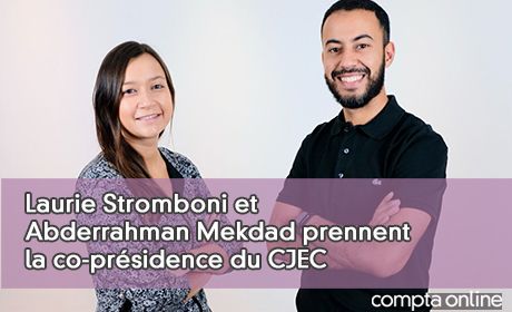 Laurie Stromboni et Abderrahman Mekdad prennent la co-prsidence du CJEC