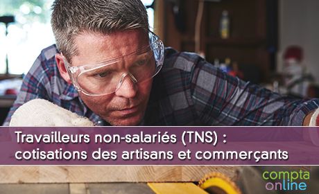 TNS : cotisations des artisans et commerants