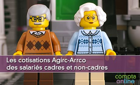 Les cotisations Agirc-Arrco des salaris cadres et non-cadres