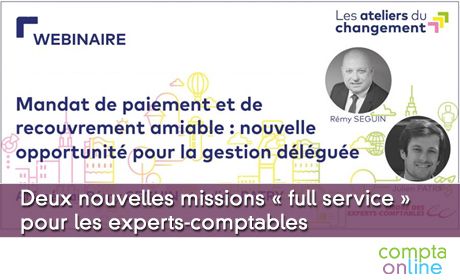 Deux nouvelles missions full service pour les experts-comptables