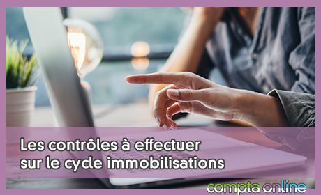 Les contrles effectuer sur le cycle immobilisations