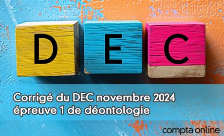 Corrig du DEC novembre 2024 preuve 1 de dontologie