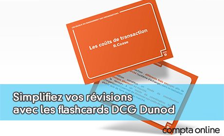 Simplifiez vos rvisions avec les flashcards DCG Dunod