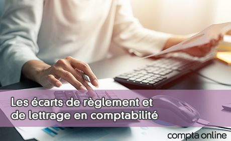 Les carts de rglement et de lettrage en comptabilit