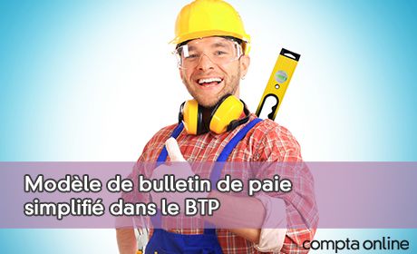 Modle de bulletin de paie simplifi dans le BTP