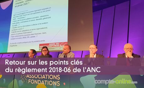 Retour sur les points cls du rglement 2018-06 de l'ANC