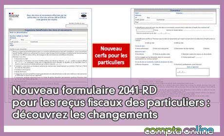 Nouveau formulaire 2041-RD pour les reus fiscaux des particuliers : dcouvrez les changements