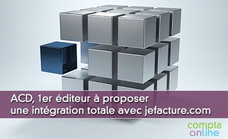 ACD, 1er diteur proposer une intgration totale avec jefacture.com