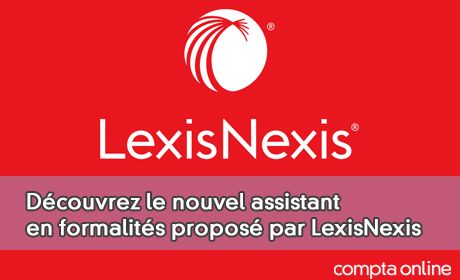 Dcouvrez le nouvel assistant en formalits propos par LexisNexis