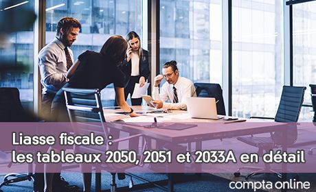 Liasse fiscale : les tableaux 2050, 2051 et 2033A en dtail