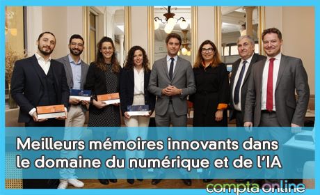 Les meilleurs mmoires innovants dans le domaine du numrique et de l'IA sont rcompenss