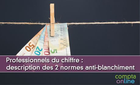 Professionnels du chiffre : description des 2 normes anti-blanchiment