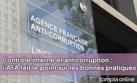 Contrle interne et anticorruption : l'AFA fait le point sur les bonnes pratiques